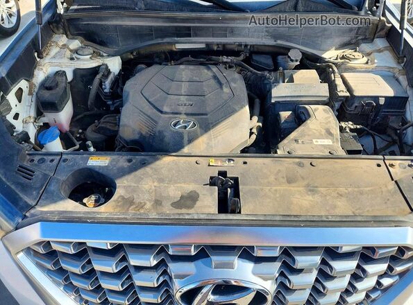 KM8R5DHE0MU206249 2021 HYUNDAI PALISADE White 
