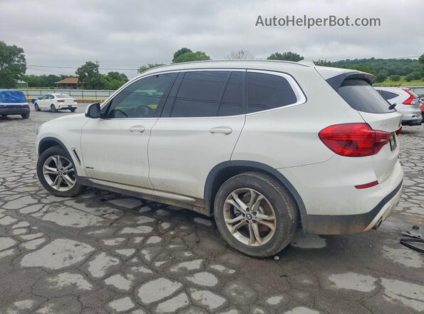 5UXTR9C50JLD62250 2018 BMW X3 White Rear right