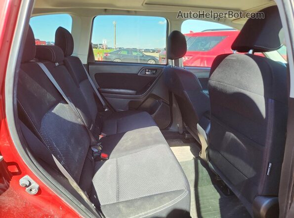 JF2SJCHC7GH446309 2016 SUBARU FORESTER Red Շարժիչի բաժամունքի տեսք