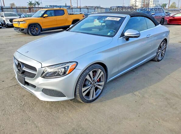 WDDWK4JBXHF504176 2017 MERCEDES-BENZ C Silver 