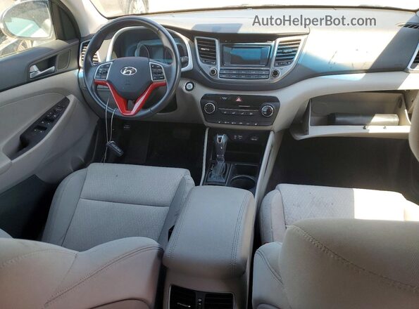 KM8J3CA24HU390226 2017 HYUNDAI TUCSON Gray 