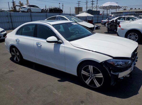 W1KAF4HBXSR258434 2025 MERCEDES-BENZ C White 