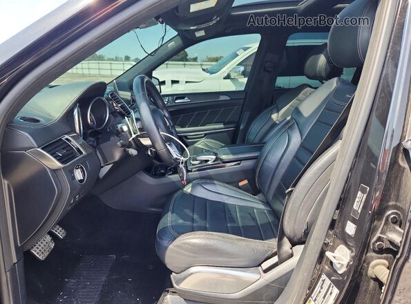 4JGDF7FE6HA789025 2017 MERCEDES-BENZ GLS Black Dashboard view