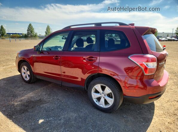 JF2SJCHC7GH446309 2016 SUBARU FORESTER Red Հետևի աջ