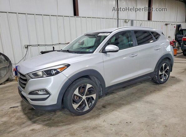KM8J3CA28GU073810 2016 HYUNDAI TUCSON White Trasero izquierdo