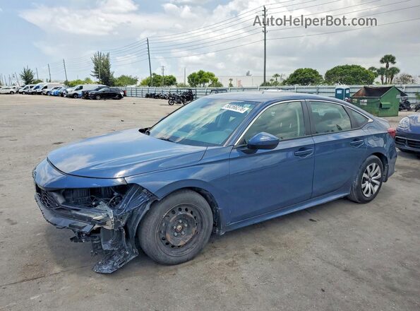 2HGFE2F26SH574120 2025 HONDA CIVIC Blue Задня ліва чверть