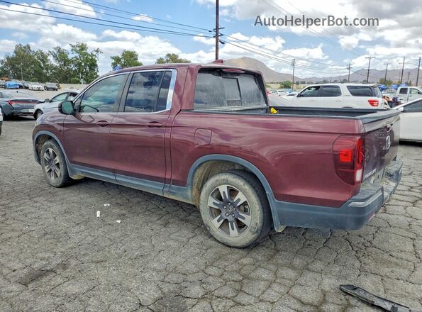 5FPYK2F62KB005202 2019 HONDA RIDGELINE Maroon Հետևի աջ