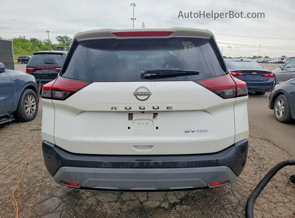 5N1BT3BB8PC745132 2023 NISSAN ROGUE Белый Вид салона спереди