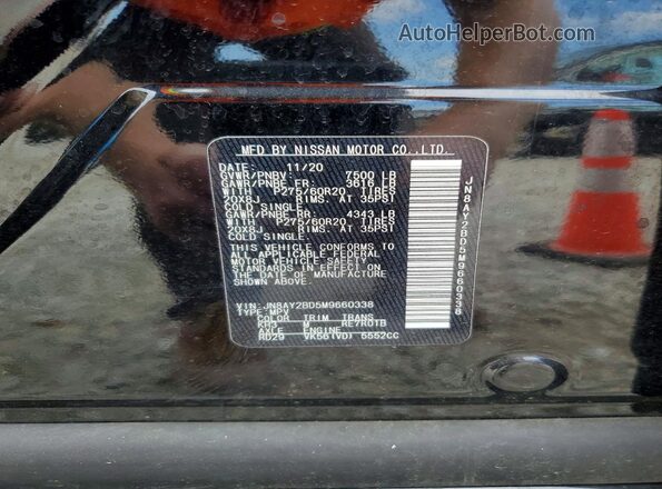 JN8AY2BD5M9660338 2021 NISSAN ARMADA Black Սալոնի 360 աստիճան տեսք