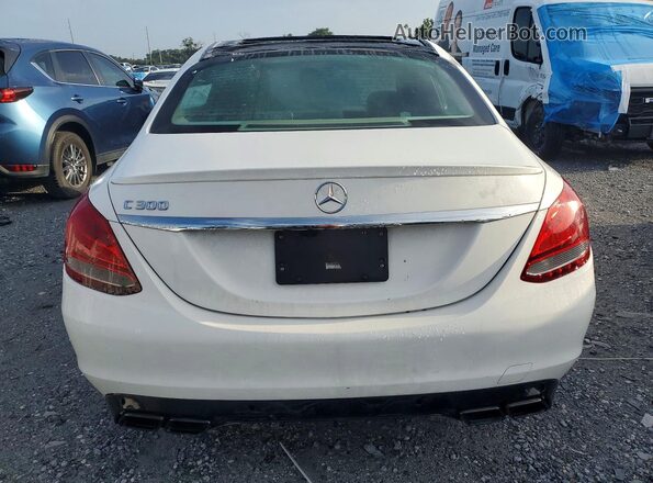 WDDWF4JB1HR254992 2017 MERCEDES-BENZ C White 