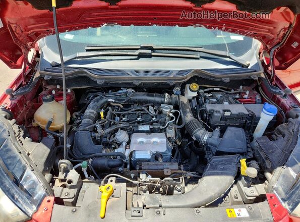MAJ3S2GEXMC409301 2021 FORD ECOSPORT Red Вид підкапотного простору