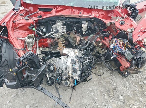 KM8HBCAB0SU307383 2025 HYUNDAI KONA Red VIN კოდის სტიკერის ხედი