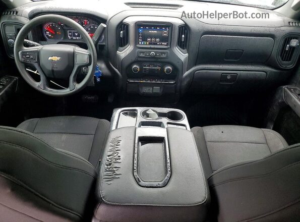 1GCPWBEK1NZ224514 2022 CHEVROLET SILVERADO White Սարքավորումների վահանակի տեսք