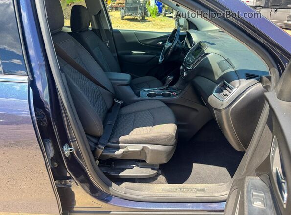 3GNAXUEV4KL254562 2019 CHEVROLET EQUINOX Blue Вид ззаду