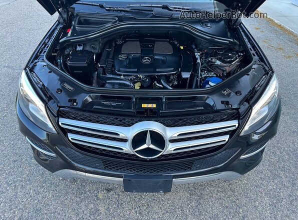 4JGDA5HB6GA711834 2016 MERCEDES-BENZ GLE-CLASS Black წინა პანელის ხედი