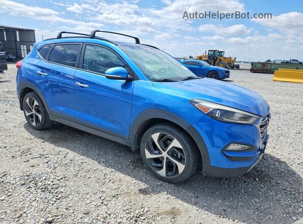 KM8J3CA25GU209228 2016 HYUNDAI TUCSON Blue 