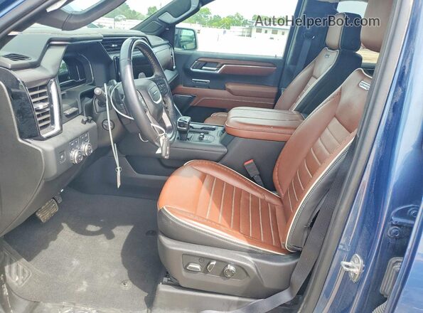 1GTUUHEL0RZ264013 2024 GMC SIERRA Blue Widok deski rozdzielczej