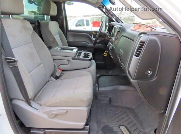 1GB0CUEGXJZ276725 2018 CHEVROLET SILVERADO White Vista trasera