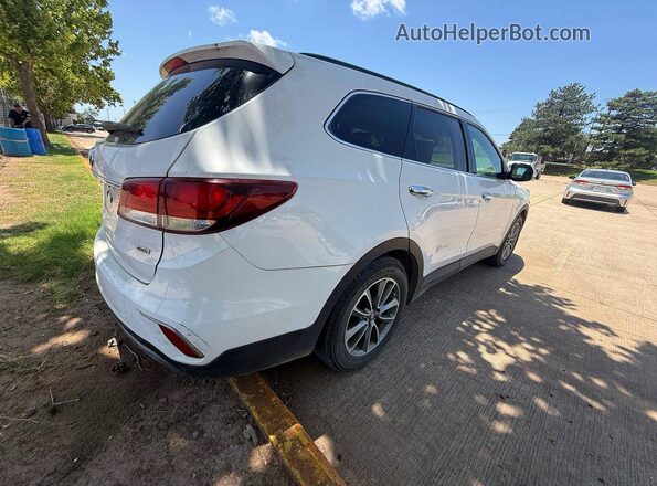 KM8SMDHF2HU219426 2017 HYUNDAI SANTA FE White Widok z przodu