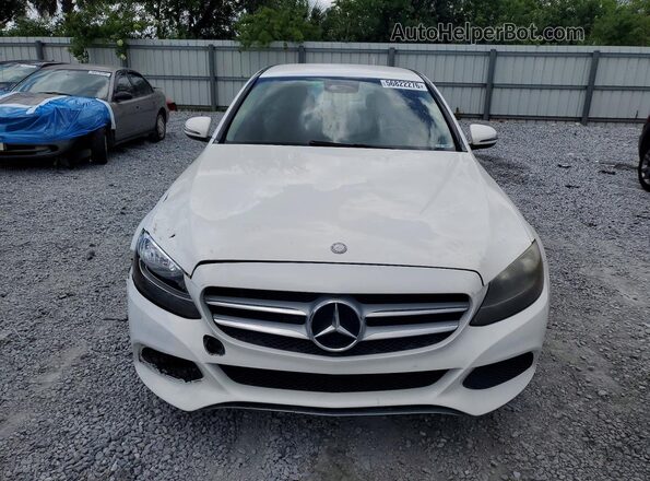 55SWF4KBXGU130974 2016 MERCEDES-BENZ C White 