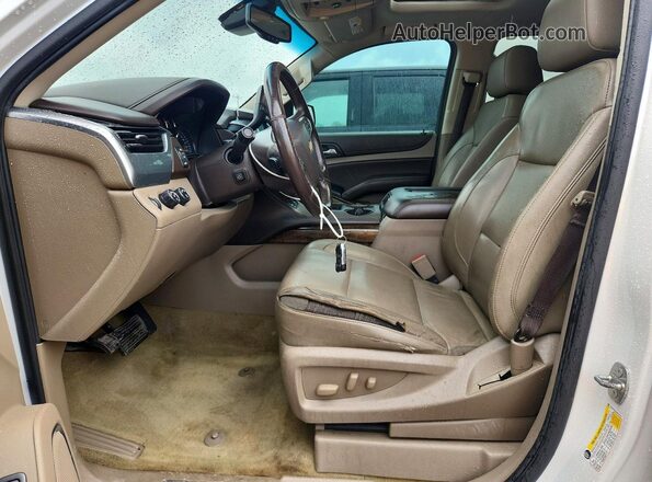1GNSKBKC6JR179574 2018 CHEVROLET TAHOE White Вид панелі приладів