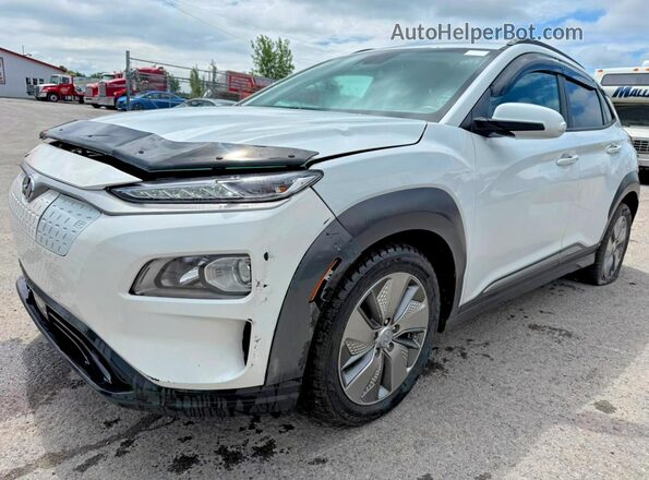 KM8K23AG9MU118607 2021 HYUNDAI KONA White Задня права чверть