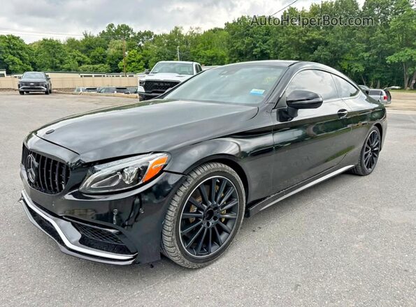WDDWJ6EB1JF706144 2018 MERCEDES-BENZ C Black უკანა მარცხენა
