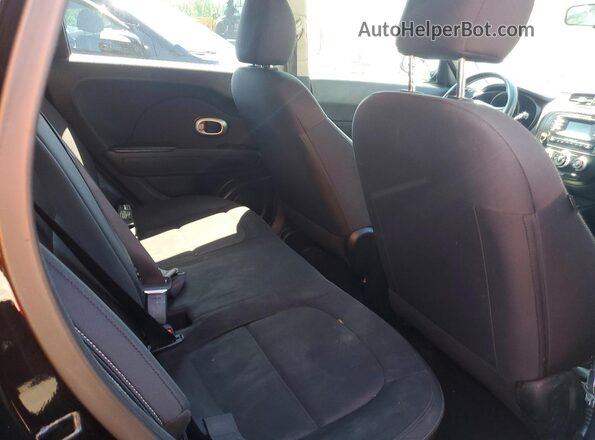 KNDJN2A26G7239331 2016 KIA SOUL Black Սալոնի հետևի տեսք