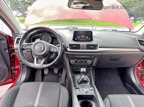 3MZBN1M34JM200329 2018 MAZDA 3 Red 