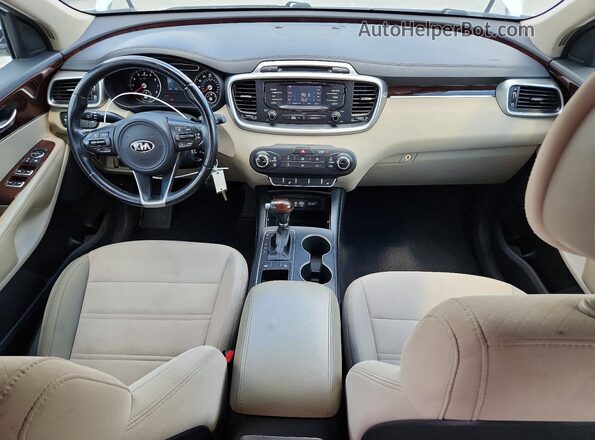 5XYPG4A59GG054946 2016 KIA SORENTO White Instrument cluster view