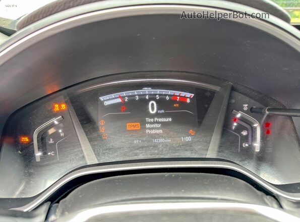 2HKRW2H88JH656043 2018 HONDA CRV Gray Вид салону спереду
