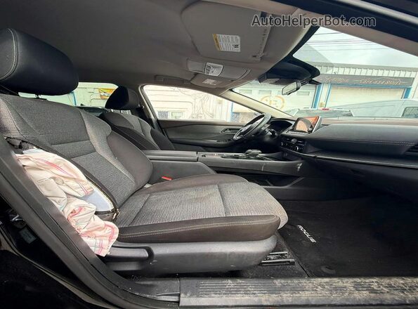 5N1AT3AA7NC691954 2022 NISSAN ROGUE Black Вид ззаду