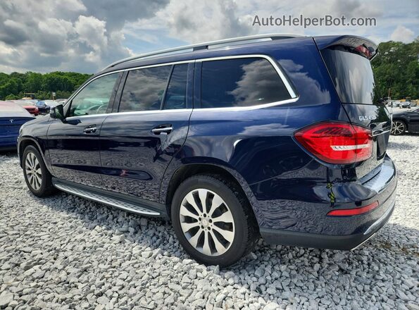 4JGDF6EE7HA793239 2017 MERCEDES-BENZ GLS Blue Հետևի աջ