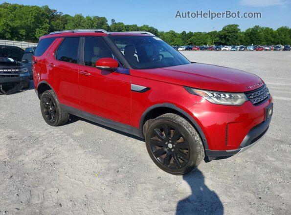 SALRHBBV7HA045682 2017 LAND ROVER DISCOVERY Red Вид спереду