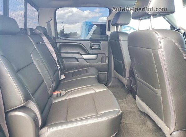 3GCUKSEC1GG313199 2016 CHEVROLET SILVERADO Black უკანა სალონის ხედი