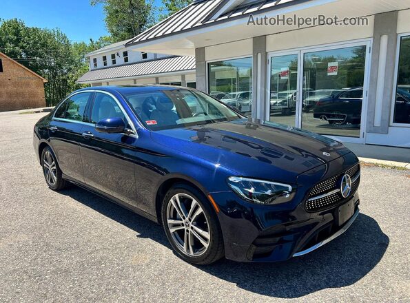 W1KZF8EB3NB032781 2022 MERCEDES-BENZ E-CLASS Blue Trasero izquierdo