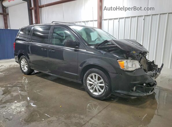 2C4RDGCG1KR595737 2019 DODGE GRAND Black Вид спереду