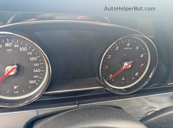 WDDZF4KB1HA012777 2017 MERCEDES-BENZ E Black ხელსაწყოთა პანელის ხედი