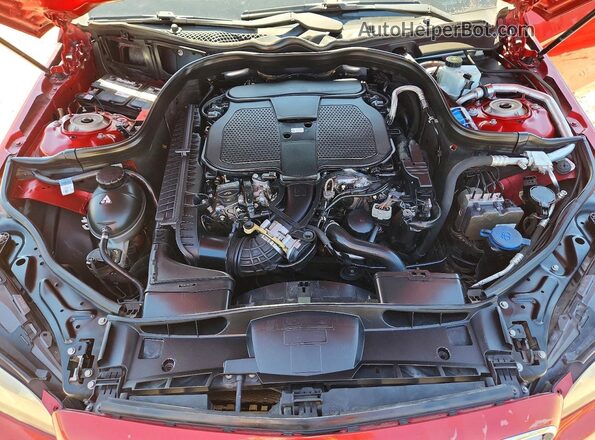 WDDHF5KB9GB256994 2016 MERCEDES-BENZ E Red 