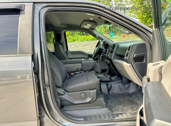 1FTEW1E59KFC43322 2019 FORD F150 Черный Вид панели приборов