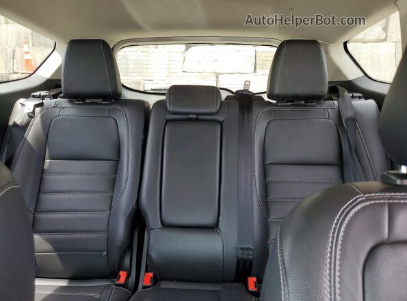 1FMCU9HD3JUA89873 2018 FORD ESCAPE Синий Вид задней части салона