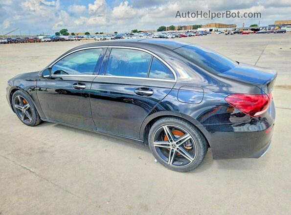 W1K3G4EB4NJ351334 2022 MERCEDES-BENZ A-CLASS Black Tył prawy