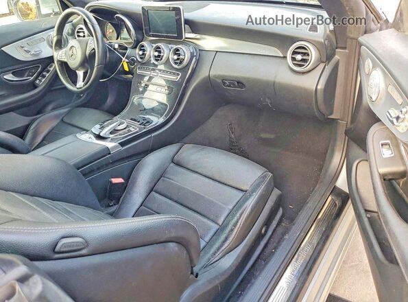 WDDWK4JBXHF504176 2017 MERCEDES-BENZ C Silver 