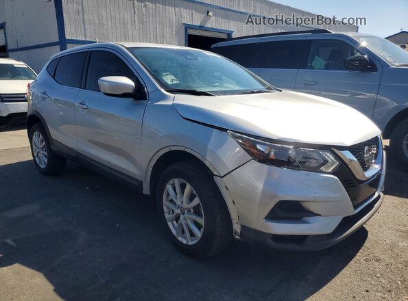 JN1BJ1CW3LW644799 2020 NISSAN ROGUE Silver წინა ხედი