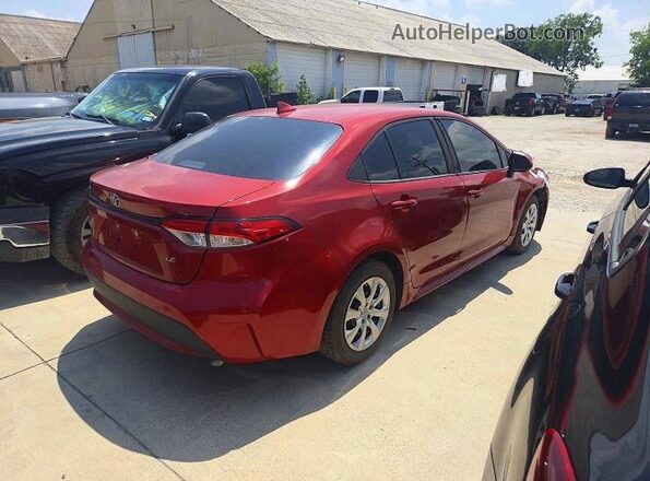 5YFEPMAE0MP188193 2021 TOYOTA COROLLA Red Widok z przodu