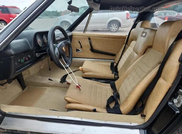 9140432228 1970 PORSCHE 914 Черный Вид салона спереди