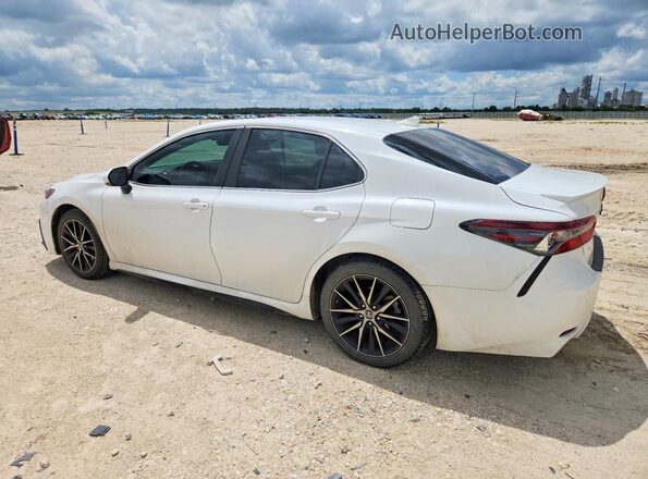 4T1T11AKXNU658193 2022 TOYOTA CAMRY White Trasero izquierdo