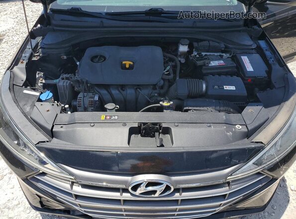 5NPD74LF9KH497107 2019 HYUNDAI ELANTRA Black 