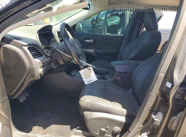 1C4PJMMX2MD209149 2021 JEEP CHEROKEE Черный Вид панели приборов