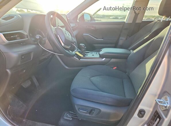 5TDCZRAH1NS550632 2022 TOYOTA HIGHLANDER Silver Вид панелі приладів